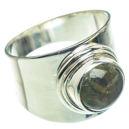 Green Tourmaline Rings handcrafted by Ana Silver Co - RING62426