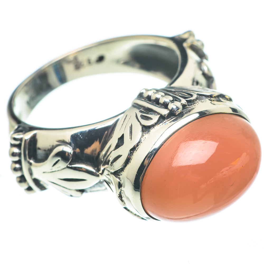 Pink Opal Rings handcrafted by Ana Silver Co - RING62429