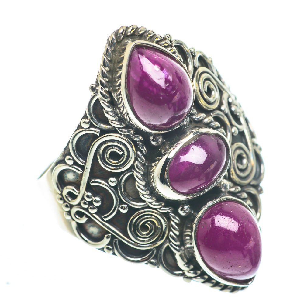 Ruby Rings handcrafted by Ana Silver Co - RING62437