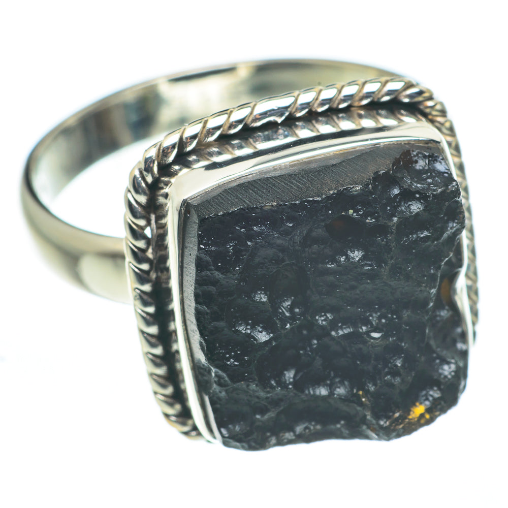 Tektite Rings handcrafted by Ana Silver Co - RING62443
