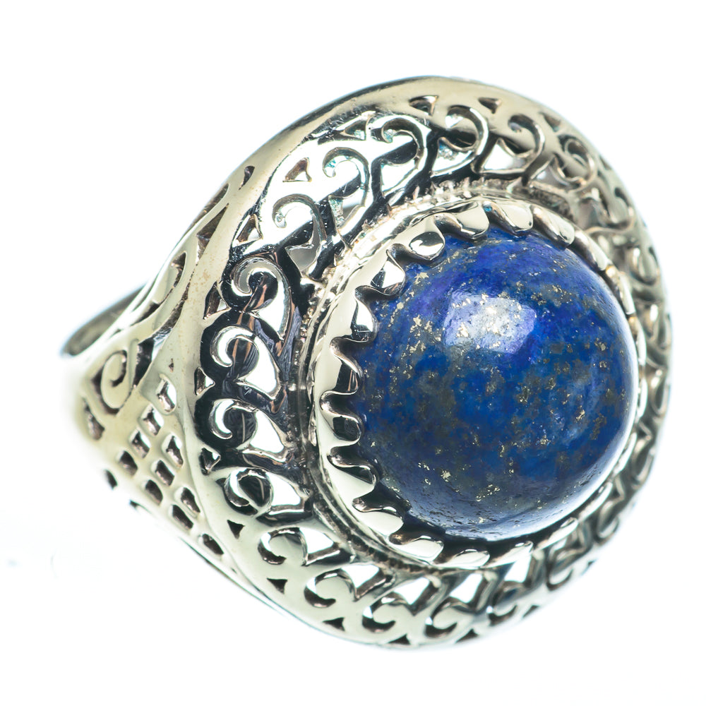 Lapis Lazuli Rings handcrafted by Ana Silver Co - RING62451