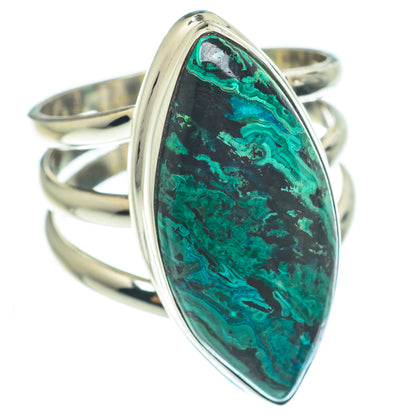 Chrysocolla Rings handcrafted by Ana Silver Co - RING62457