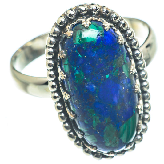Azurite Rings handcrafted by Ana Silver Co - RING62478