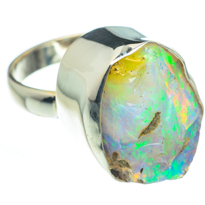 Ethiopian Opal Rings handcrafted by Ana Silver Co - RING62479