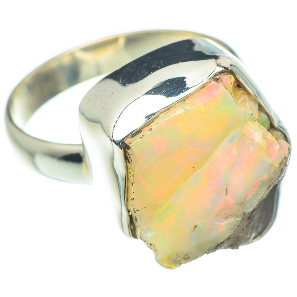 Ethiopian Opal Rings handcrafted by Ana Silver Co - RING62510