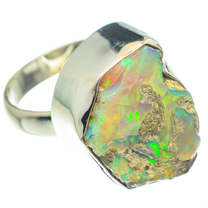 Ethiopian Opal Rings handcrafted by Ana Silver Co - RING62511