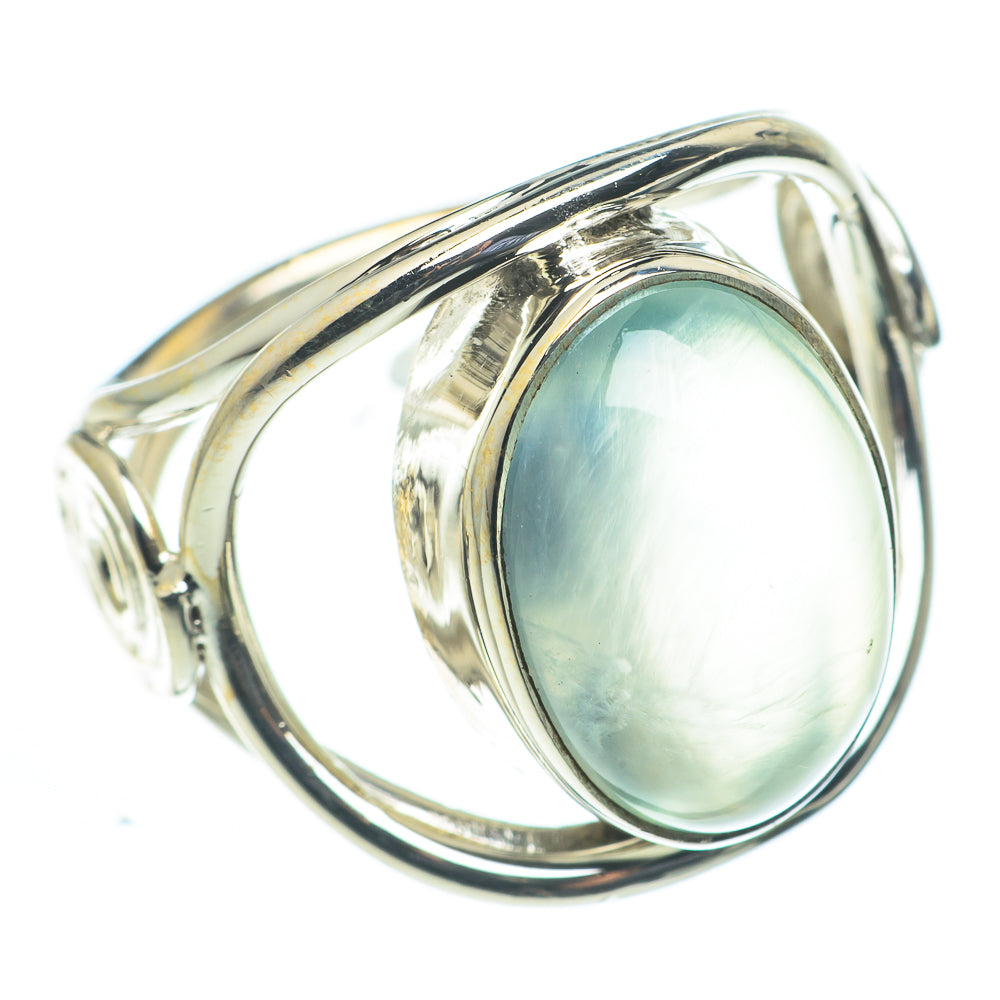 Aqua Chalcedony Rings handcrafted by Ana Silver Co - RING62518