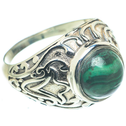 Malachite Rings handcrafted by Ana Silver Co - RING62520