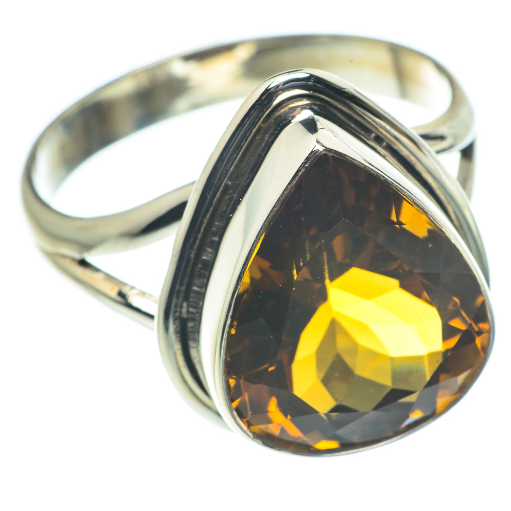 Mandarin Citrine Rings handcrafted by Ana Silver Co - RING62525
