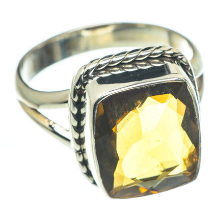 Mandarin Citrine Rings handcrafted by Ana Silver Co - RING62526
