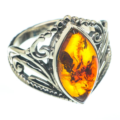 Baltic Amber Rings handcrafted by Ana Silver Co - RING62527