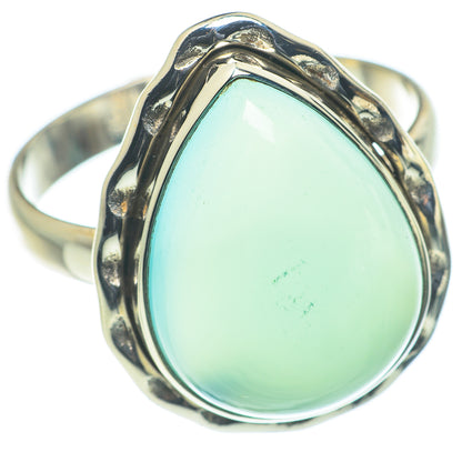 Aqua Chalcedony Rings handcrafted by Ana Silver Co - RING62541