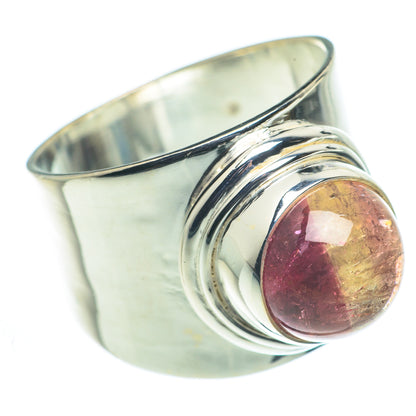 Pink Tourmaline Rings handcrafted by Ana Silver Co - RING62552