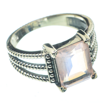 Rose Quartz Rings handcrafted by Ana Silver Co - RING62580