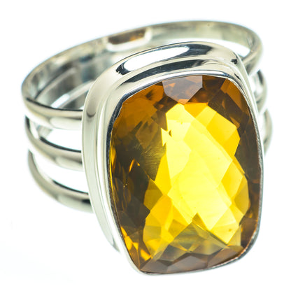 Mandarin Citrine Rings handcrafted by Ana Silver Co - RING62602