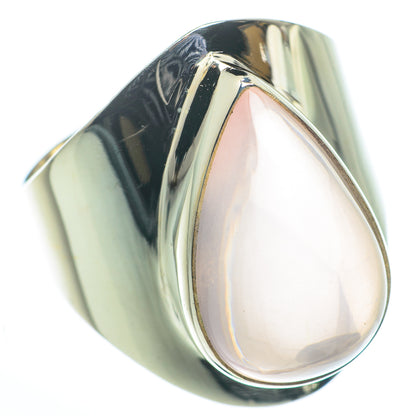Rose Quartz Rings handcrafted by Ana Silver Co - RING62605