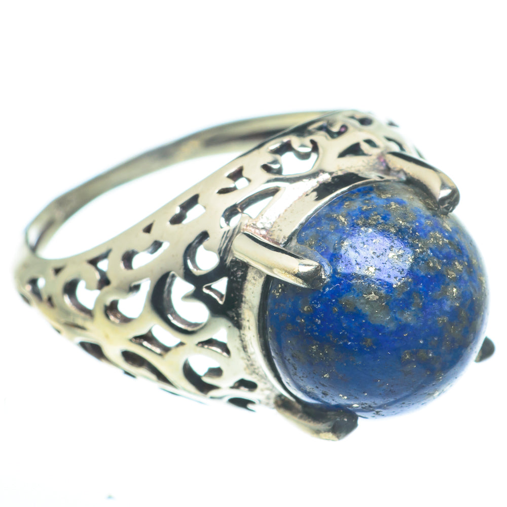 Lapis Lazuli Rings handcrafted by Ana Silver Co - RING62620