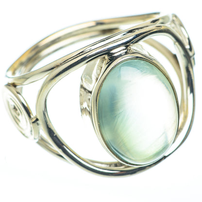 Aqua Chalcedony Rings handcrafted by Ana Silver Co - RING62623