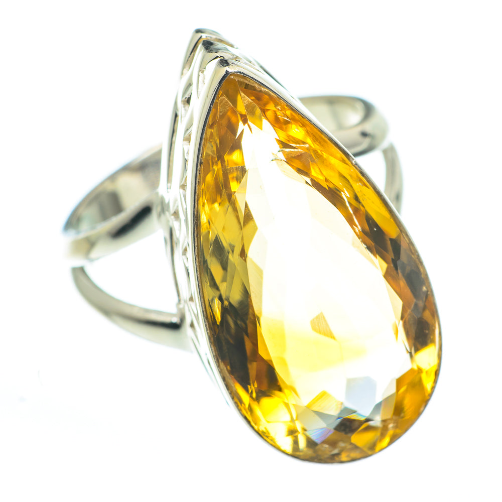 Citrine Rings handcrafted by Ana Silver Co - RING62628