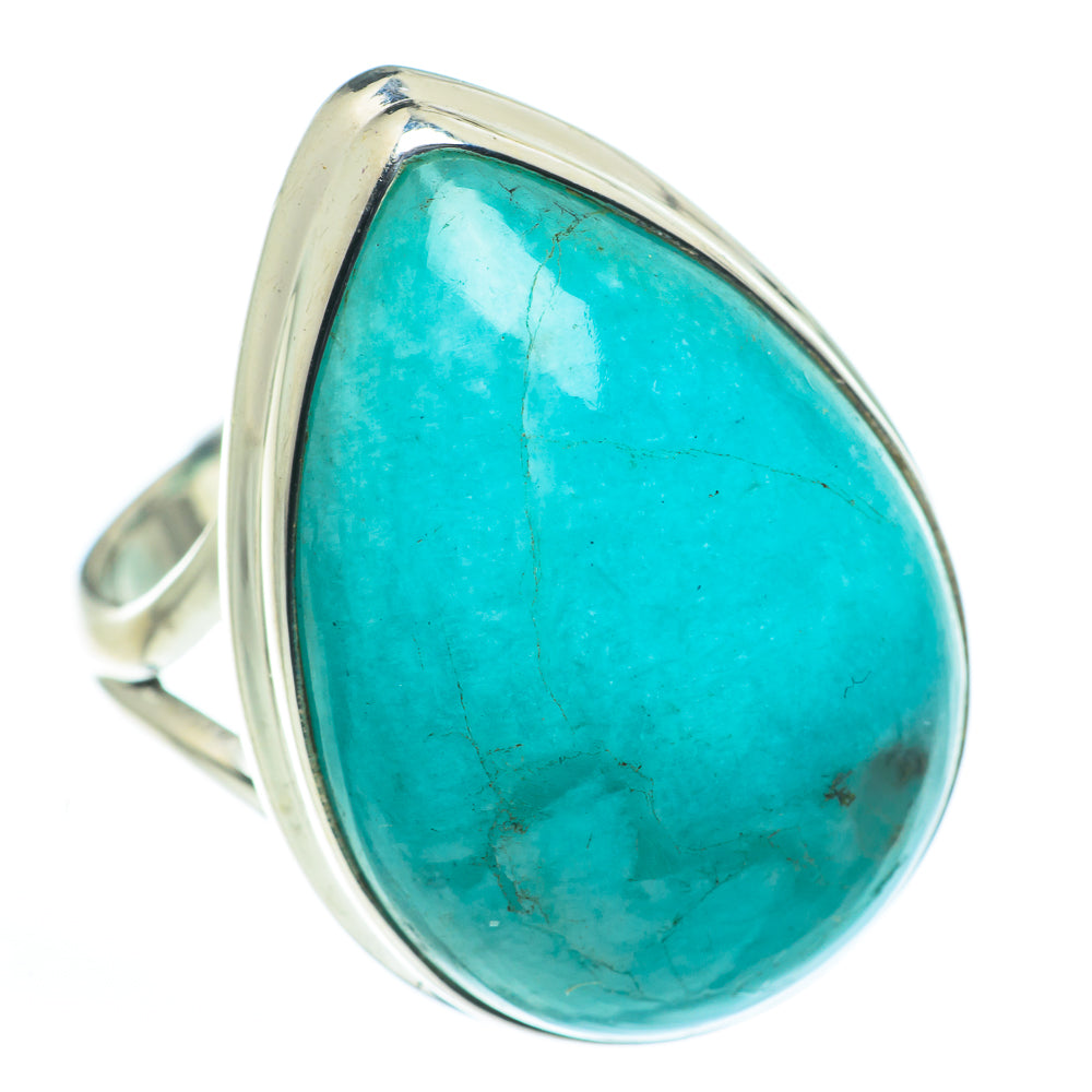Peruvian Amazonite Rings handcrafted by Ana Silver Co - RING62653