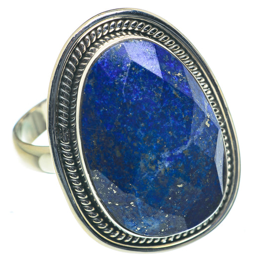 Lapis Lazuli Rings handcrafted by Ana Silver Co - RING62656
