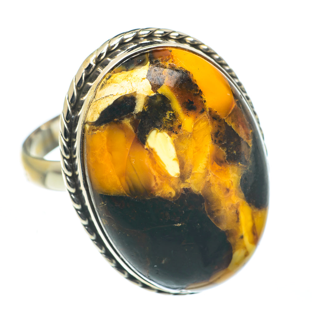 Amber Rings handcrafted by Ana Silver Co - RING62663