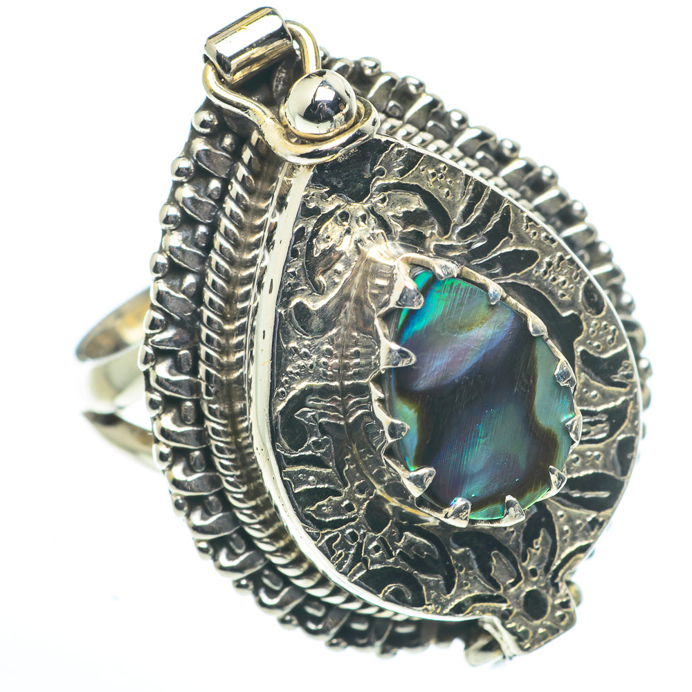 Abalone Shell Rings handcrafted by Ana Silver Co - RING62674