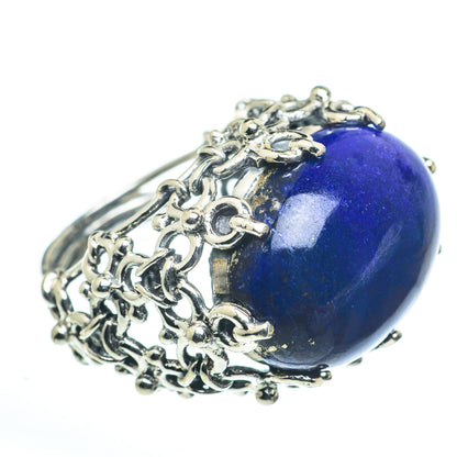 Lapis Lazuli Rings handcrafted by Ana Silver Co - RING62684