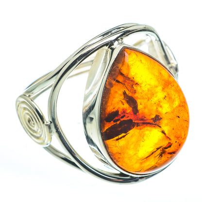 Baltic Amber Rings handcrafted by Ana Silver Co - RING62689