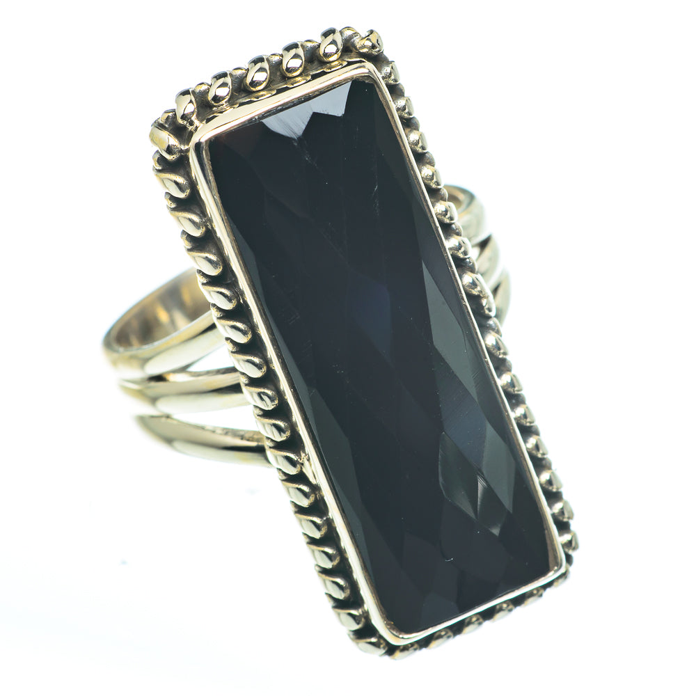 Black Onyx Rings handcrafted by Ana Silver Co - RING62693