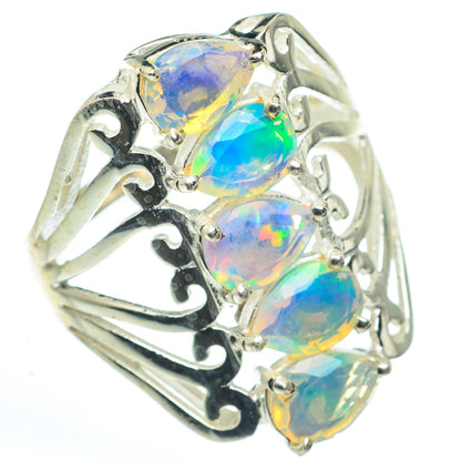 Ethiopian Opal Rings handcrafted by Ana Silver Co - RING62695