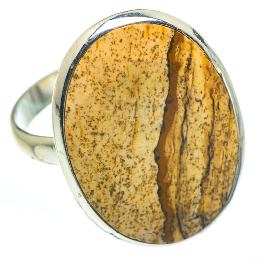 Picture Jasper Rings handcrafted by Ana Silver Co - RING62704