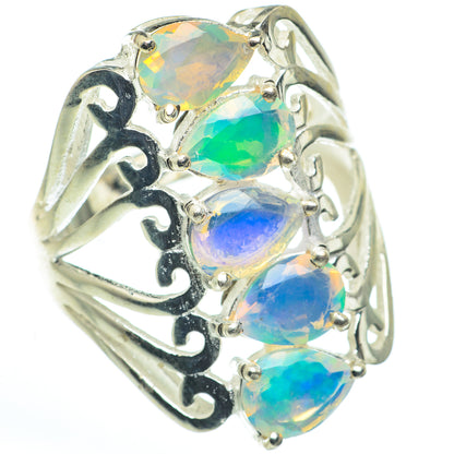 Ethiopian Opal Rings handcrafted by Ana Silver Co - RING62717