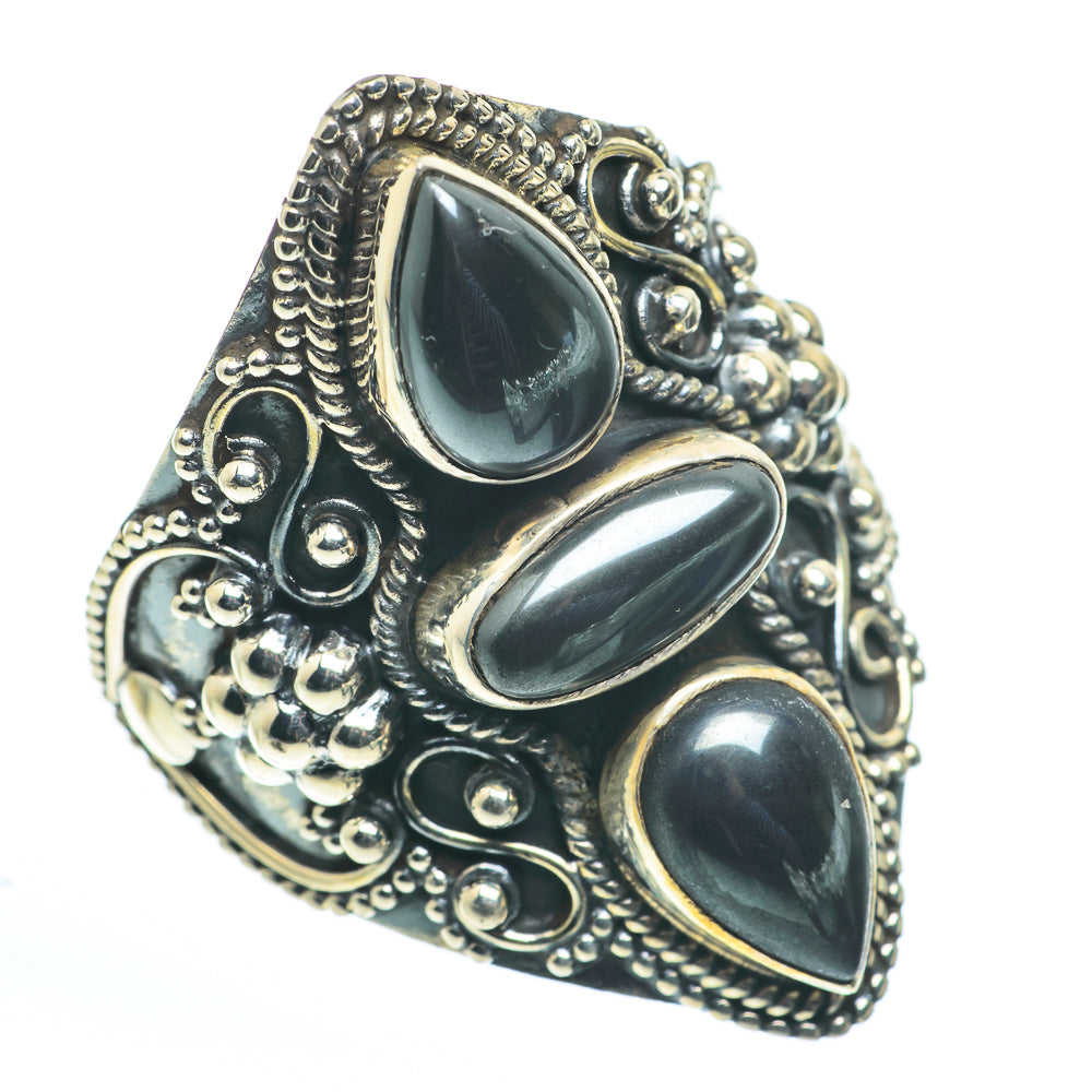 Hematite Rings handcrafted by Ana Silver Co - RING62719