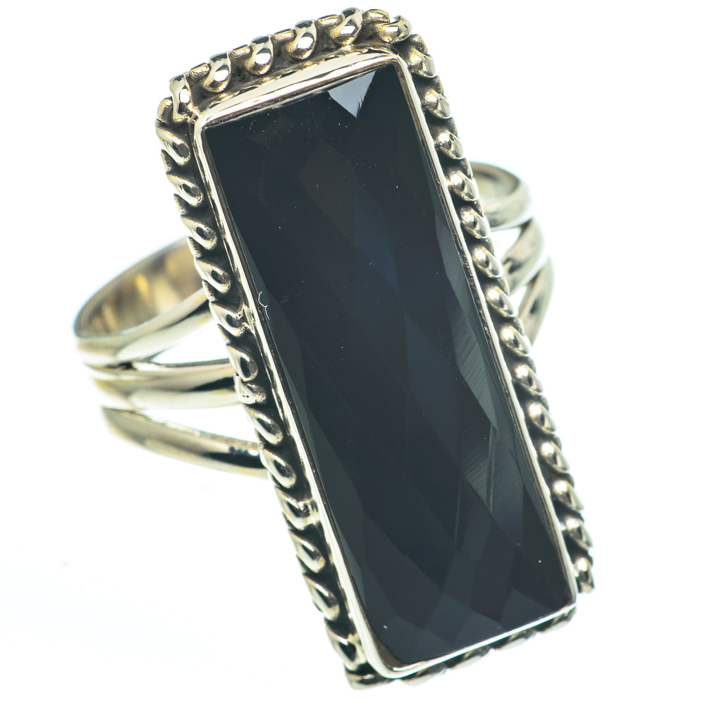 Black Onyx Rings handcrafted by Ana Silver Co - RING62743
