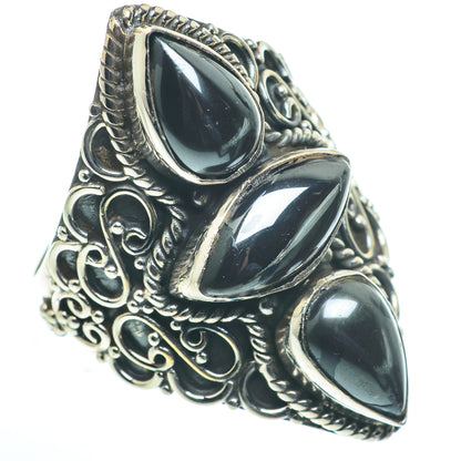 Hematite Rings handcrafted by Ana Silver Co - RING62746