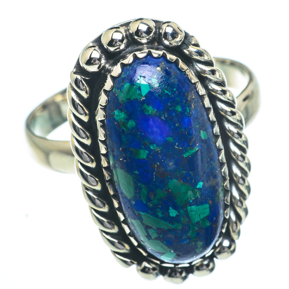 Chrysocolla Rings handcrafted by Ana Silver Co - RING62779