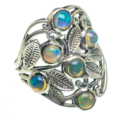 Ethiopian Opal Rings handcrafted by Ana Silver Co - RING62781