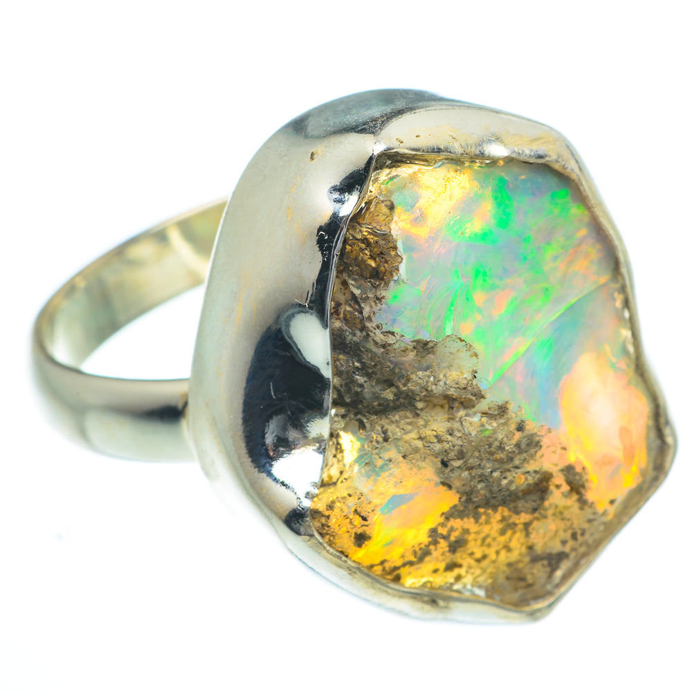 Ethiopian Opal Rings handcrafted by Ana Silver Co - RING62782
