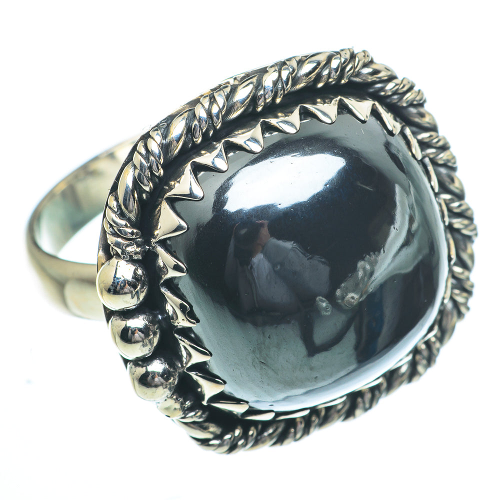 Hematite Rings handcrafted by Ana Silver Co - RING62783