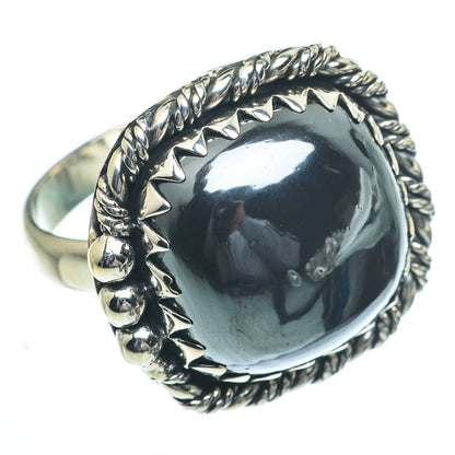 Hematite Rings handcrafted by Ana Silver Co - RING62783