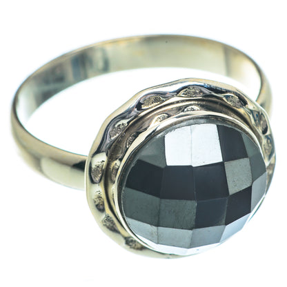 Hematite Rings handcrafted by Ana Silver Co - RING62784