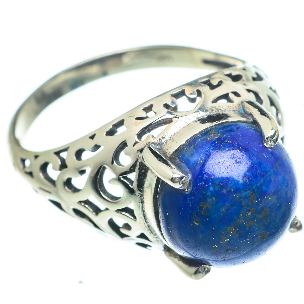 Lapis Lazuli Rings handcrafted by Ana Silver Co - RING62790