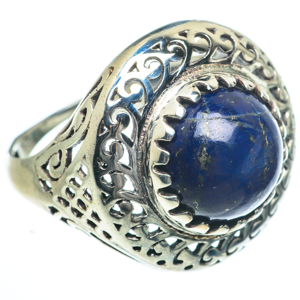 Lapis Lazuli Rings handcrafted by Ana Silver Co - RING62793