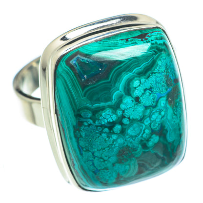 Chrysocolla Rings handcrafted by Ana Silver Co - RING62794