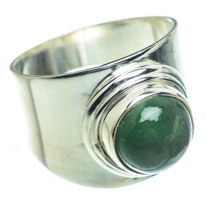 Green Tourmaline Rings handcrafted by Ana Silver Co - RING62795
