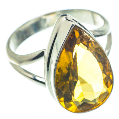Citrine Rings handcrafted by Ana Silver Co - RING62798