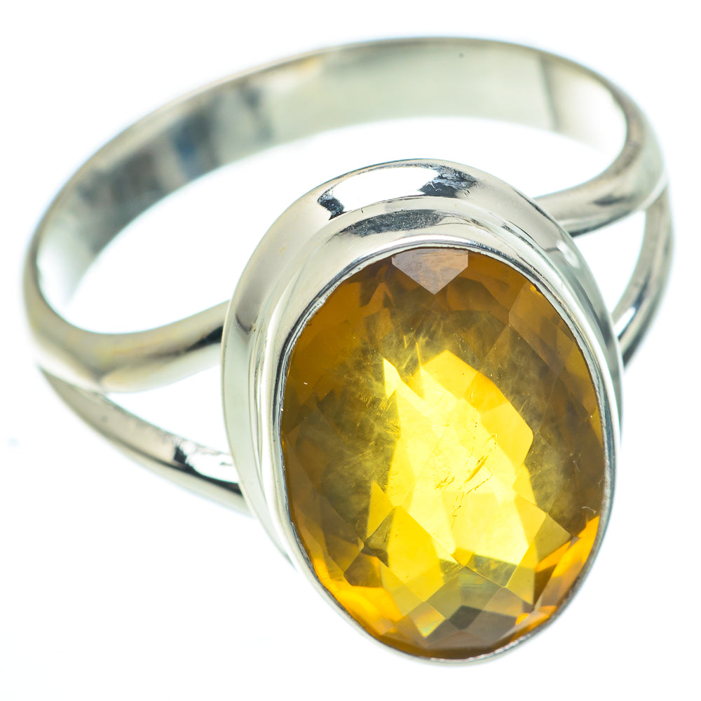 Citrine Rings handcrafted by Ana Silver Co - RING62799