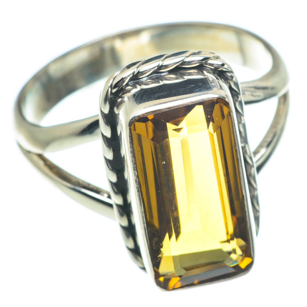 Citrine Rings handcrafted by Ana Silver Co - RING62800