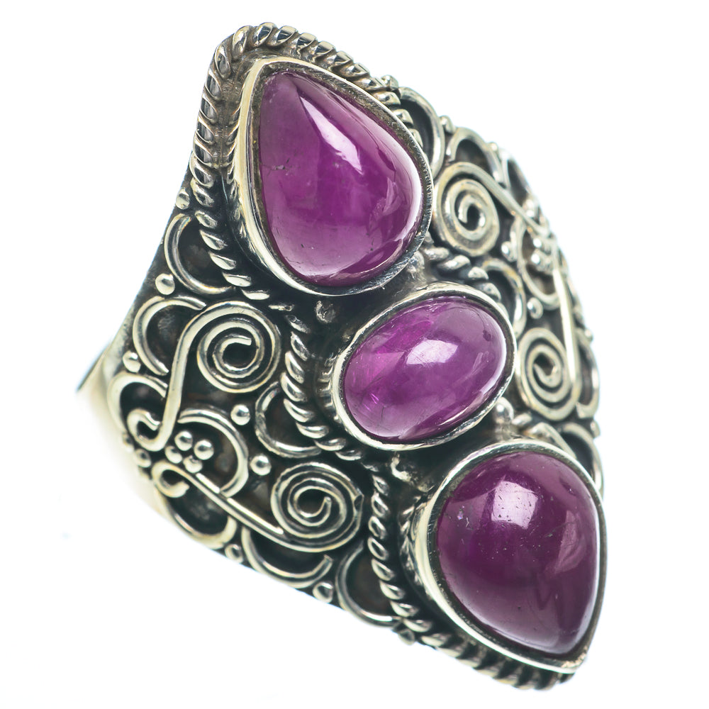 Ruby Rings handcrafted by Ana Silver Co - RING62804